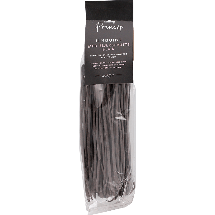 Linguine m. blæksprutteblæk