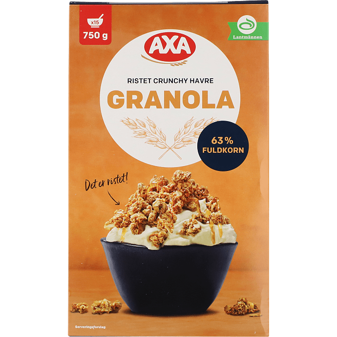 Granola m. Crunchy havre