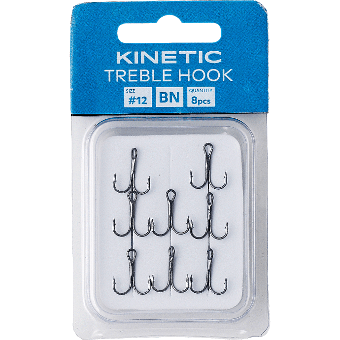 Kinetic treble hook 10 bn 8-pak