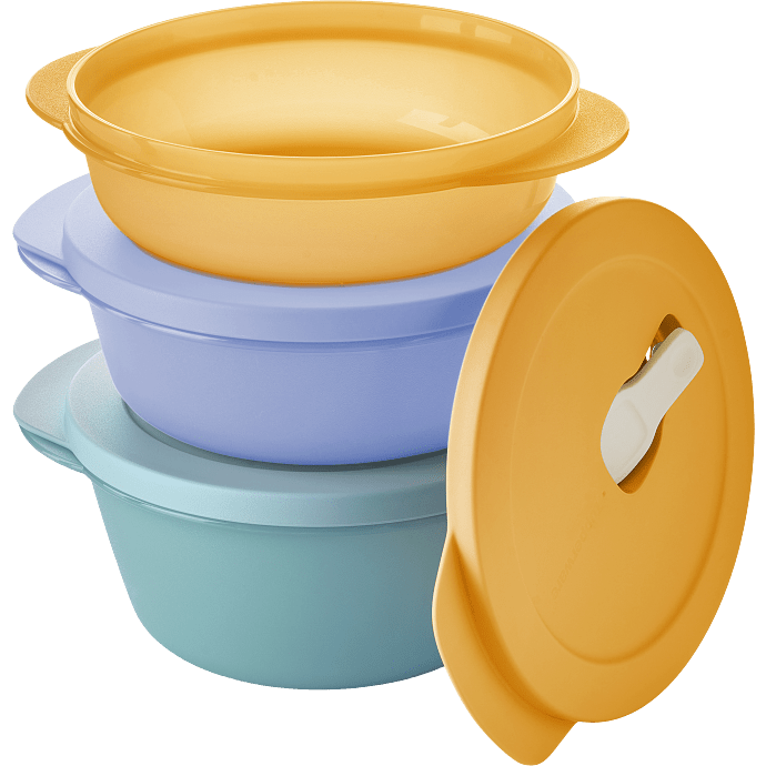 Tupperware Essentials bowle sæt (400ml/600ml/800ml)