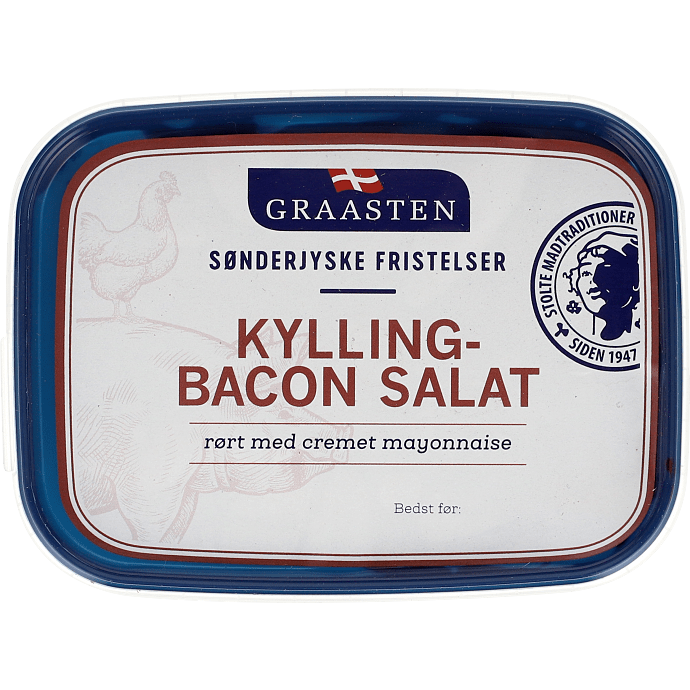 Kylling-baconsalat