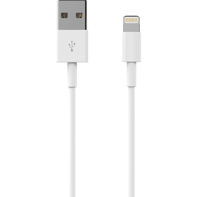 Sinox Lightning kabel 1 meter - hvid