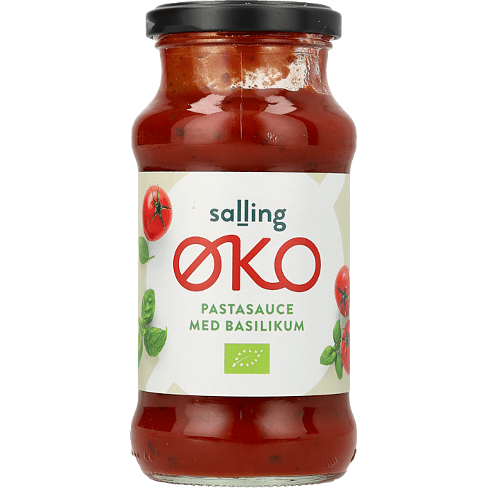 Pastasauce m. basilikum øko