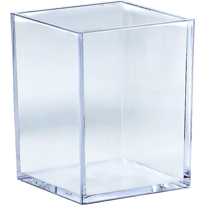 Opbevaringsbox i plexiglas - Gennemsigtig