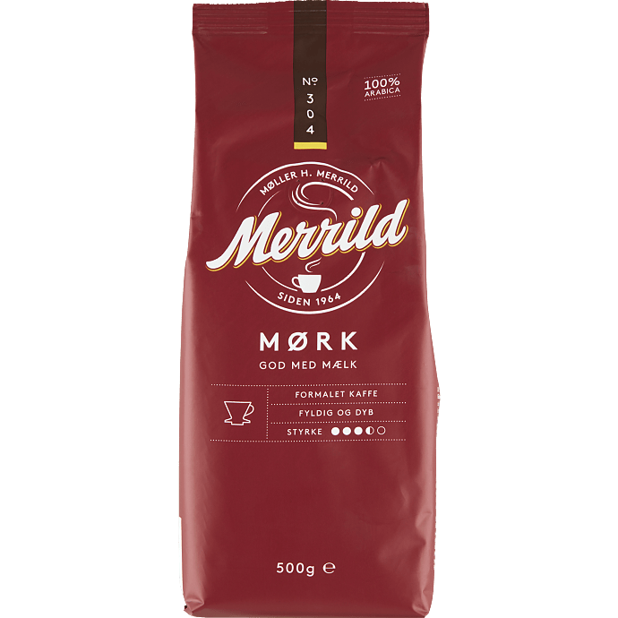 Mørk Formalet Kaffe