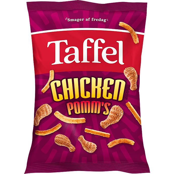 Chips m. krydderier