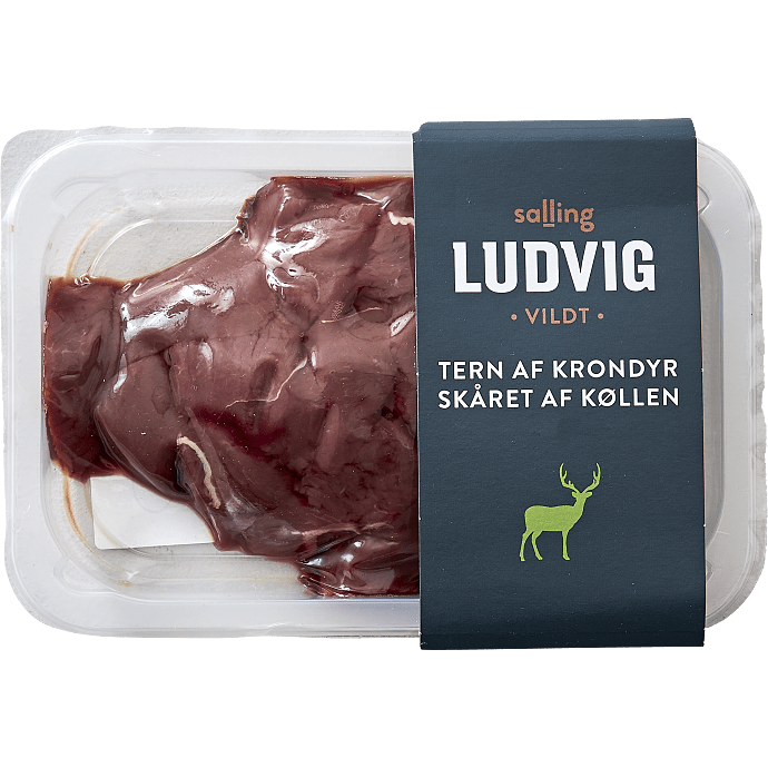 Krondyrkød i tern