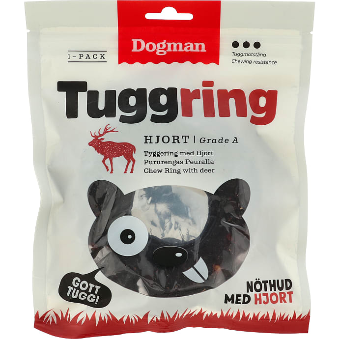 Tyggering m. hjort