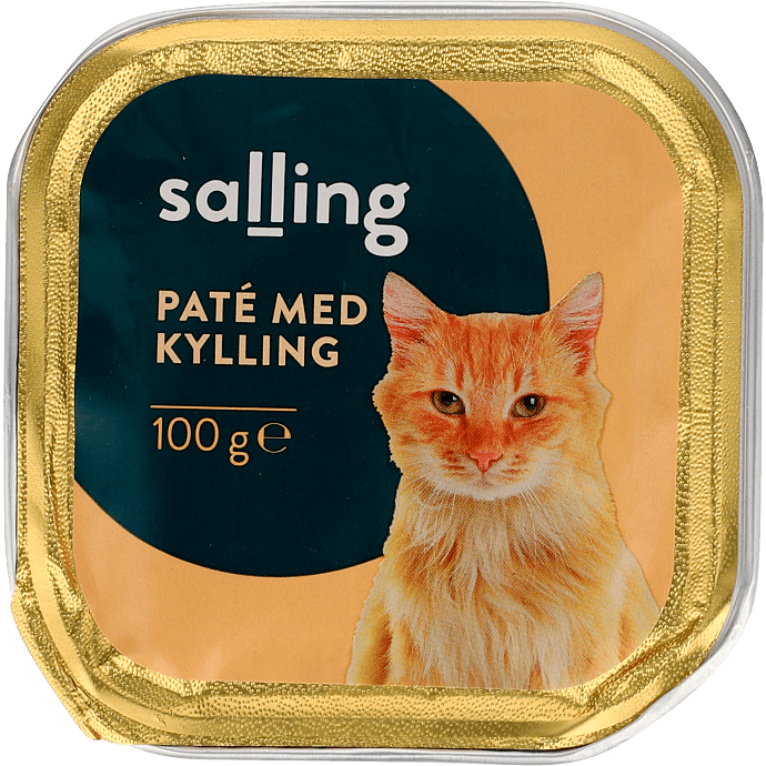 Vådfoder m. kylling