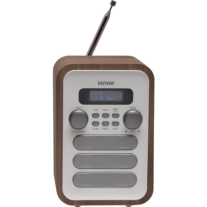 Denver DAB-48 DAB+/FM radio - hvid