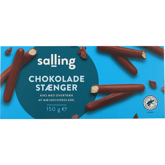 Mælkechokolade stænger