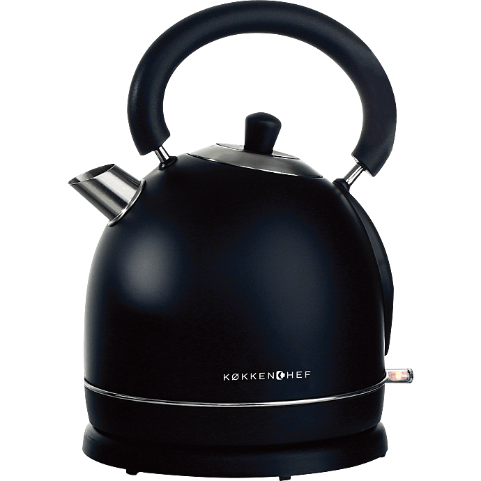 Køkkenchef dome kedel 1,7 liter - mat sort