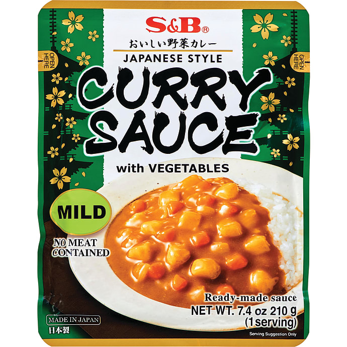 Karrysauce m. grøntsager