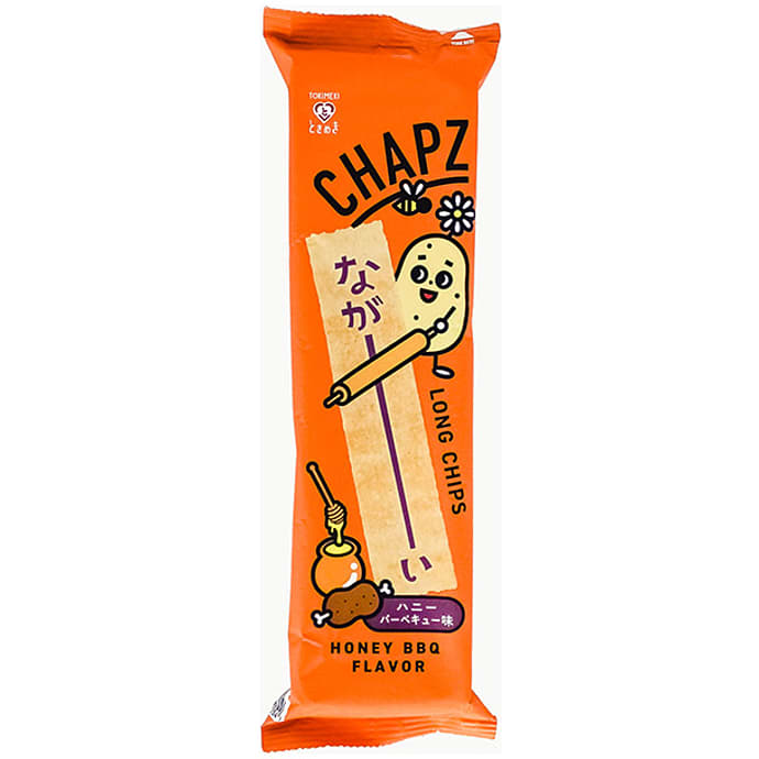 Chips m. honning og barbecue