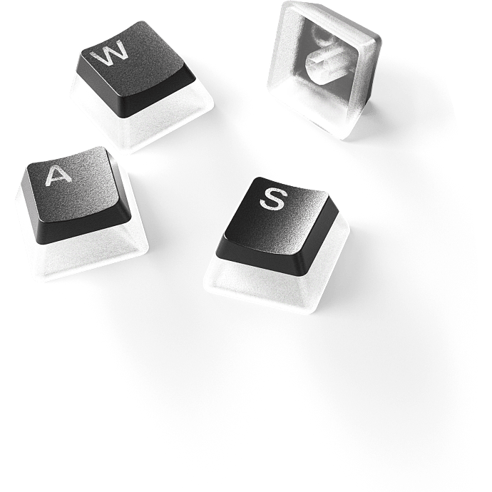 SteelSeries Prismcaps taster