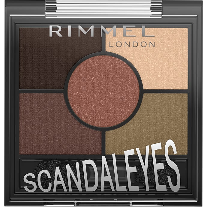 Øjenskygge palette 002 Brixton Brown