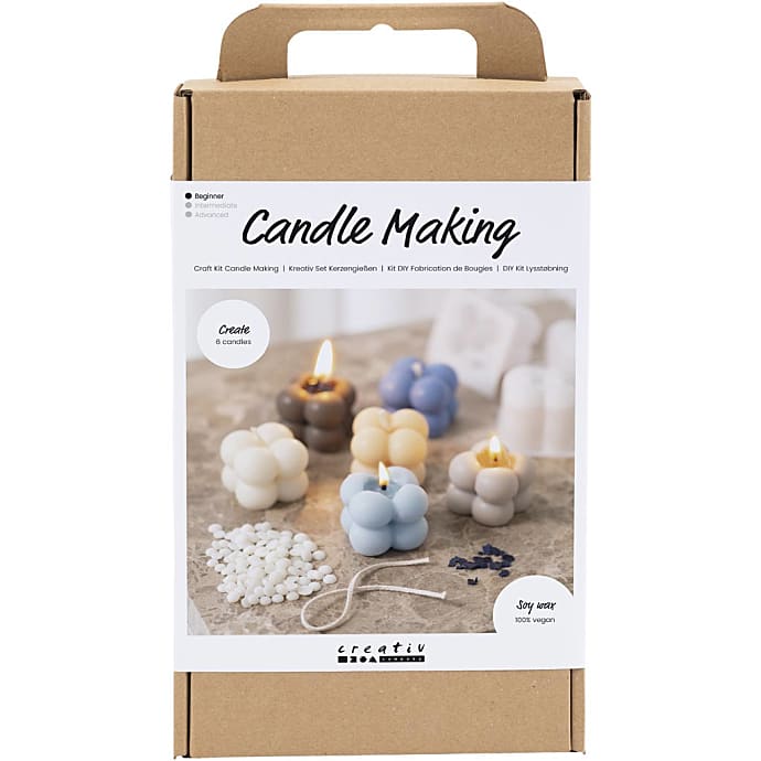 Creotime DIY kit soyastøbning - bubble lys