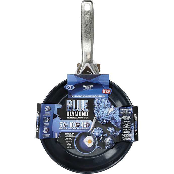 Blue Diamond stegepande (20 cm)