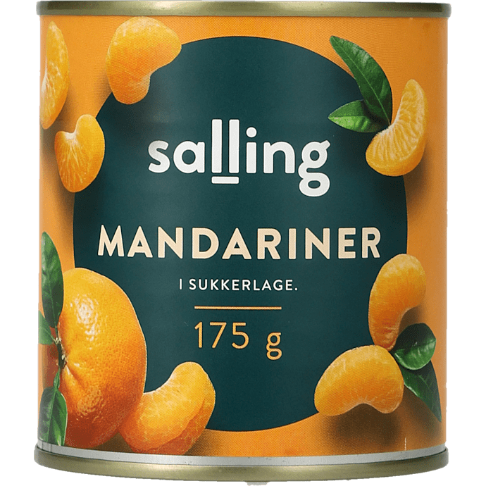 Mandariner i sukkerlage