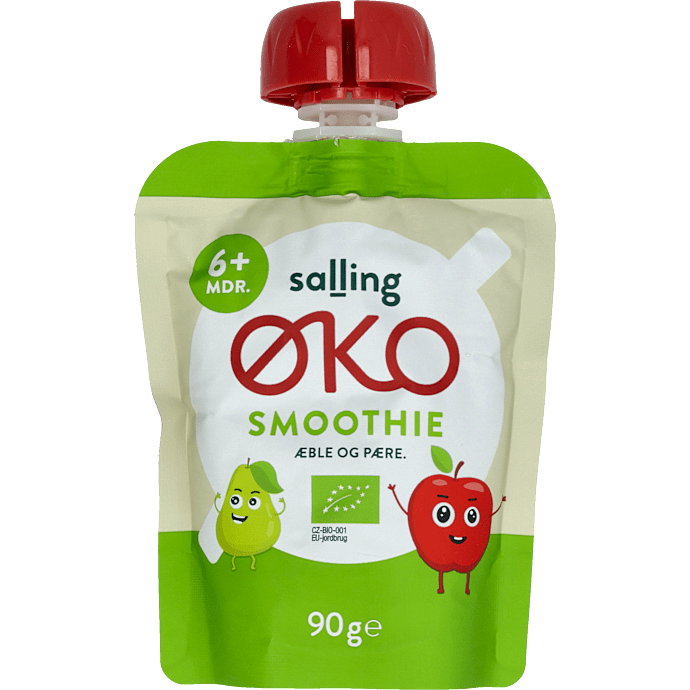 Frugtmos m. æble og pære øko