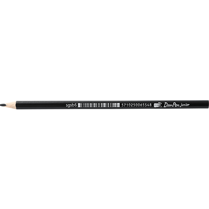 Danpen junior regular farveblyant - sort