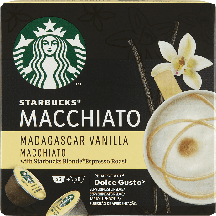 Madagascar Vanilla Macchiato kaffekapsler