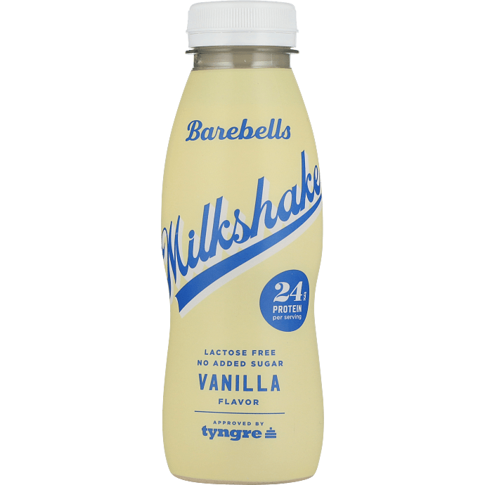 Proteinmilkshake m. vaniljesmag u. tilsat sukker laktosefri