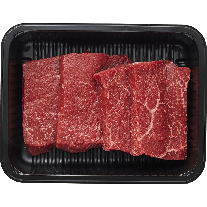 Steaks af okseinderlår