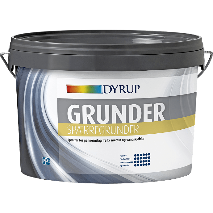 DYRUP spærregrunder 2,25 liter - hvid