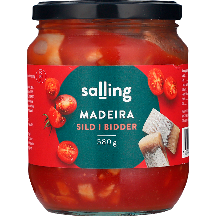 Madeira sild i bidder