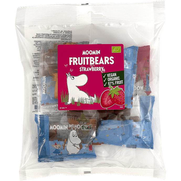 Frugtsnacks m. jordbær