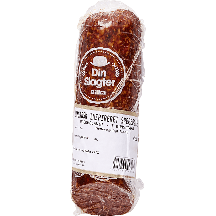 Ungarsk inspireret spegepølse