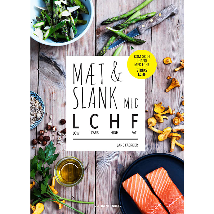 Mæt & Slank med LCHF - Jane Faerber