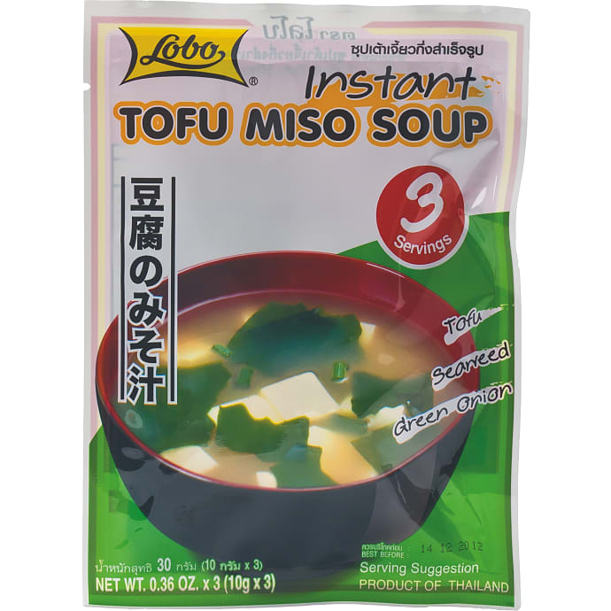 Instant Tofu misosuppe