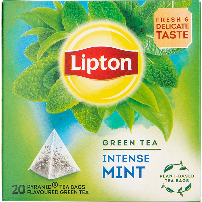 Grøn te m. mynte