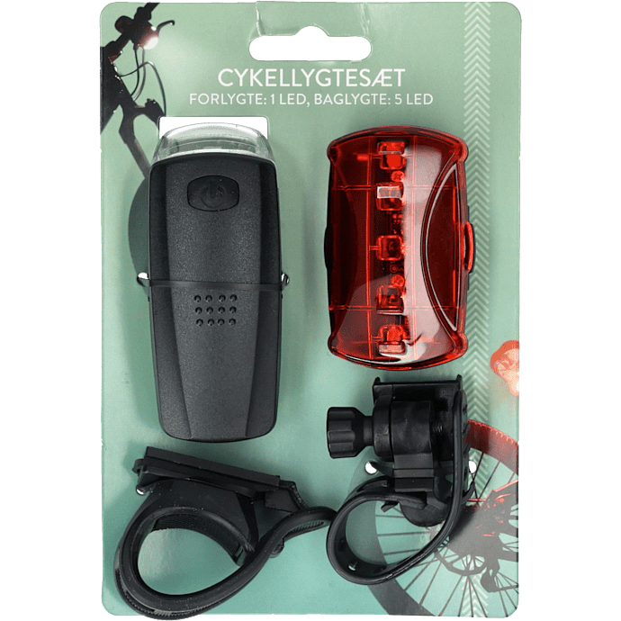 Cykellygte LED 6-pak