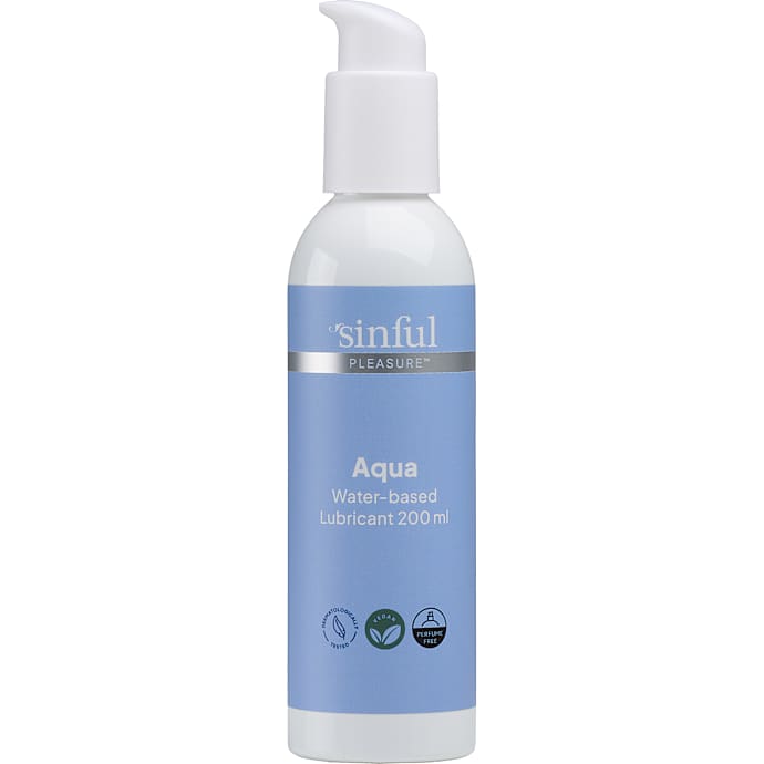 Sinful Aqua vandbaseret glidecreme 200 ml