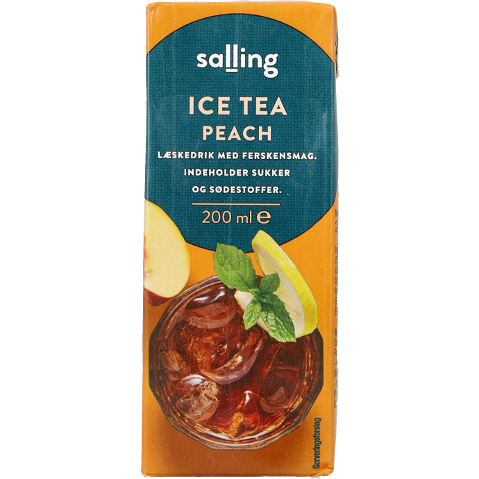 Ice tea m. ferskensmag