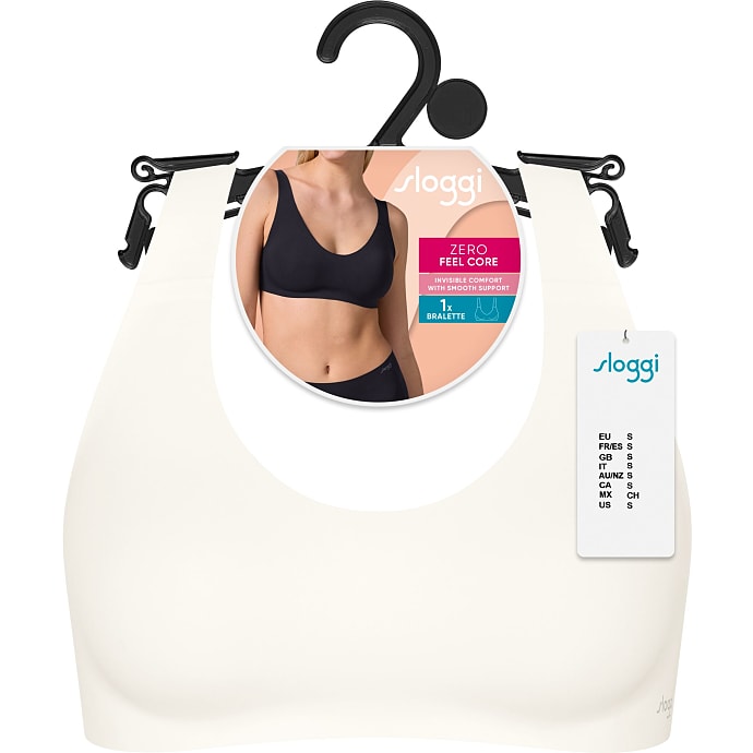 Sloggi dame bralette str. L - hvid
