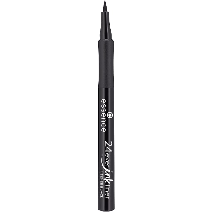 Flydende eyeliner 01 Intense Black