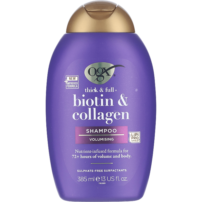Shampoo m. biotin og kollagen