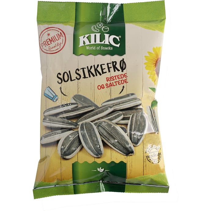 Ristede solsikkefrø m. salt