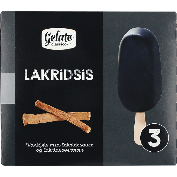 Ispinde m. lakridssmag