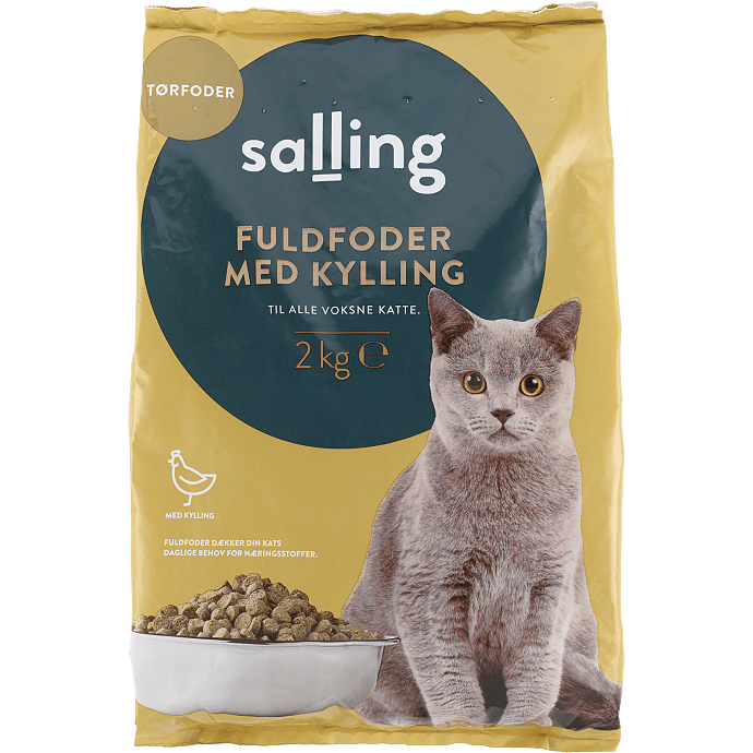Tørfoder m. kylling