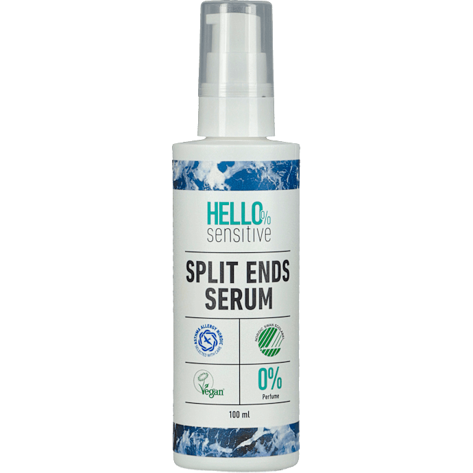 Serum slidt hår