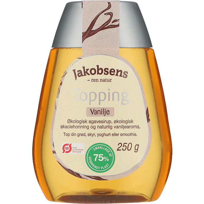 Agavesirup m. akaciehonning og vaniljearoma øko
