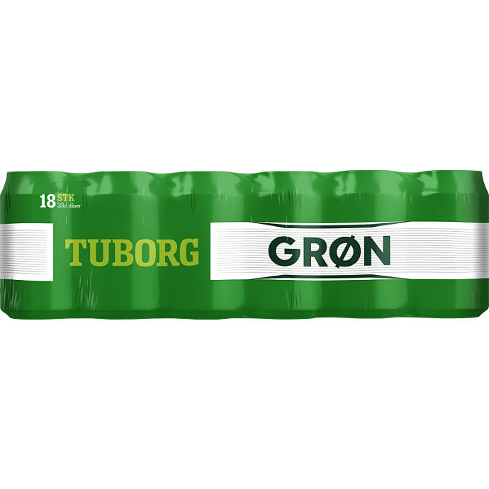 Grøn Tuborg Pilsner