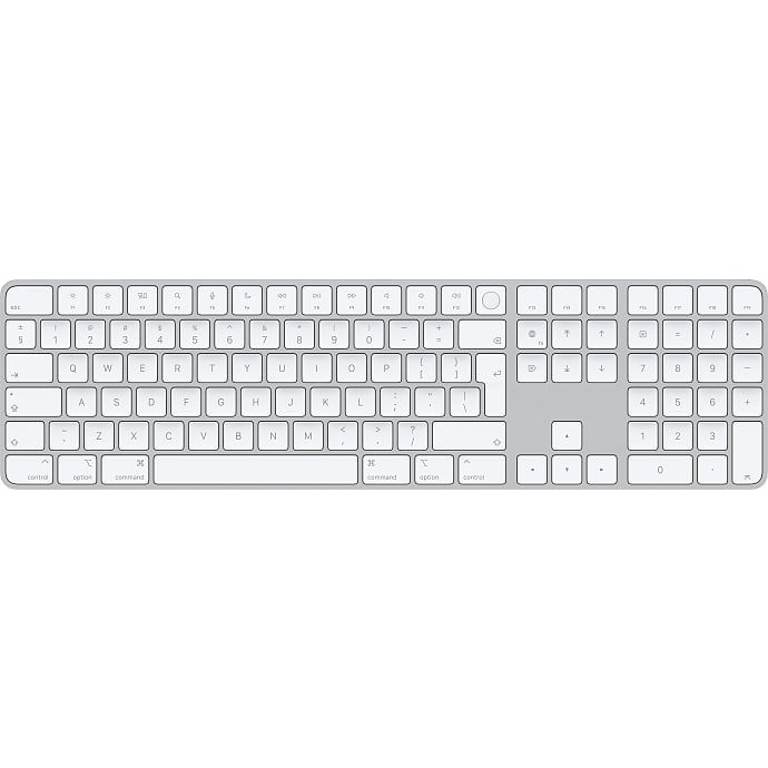 Apple Magic Keyboard 2024 - hvid