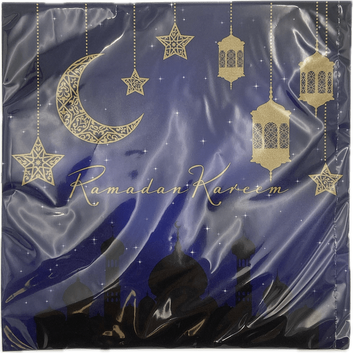 Mønstrede servietter 33x33 cm 20-pak - Ramadan
