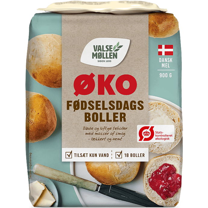 Fødselsdagsboller øko